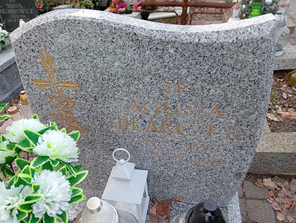 Agata Hilarczuk Falenica - Grobonet - Wyszukiwarka osób pochowanych