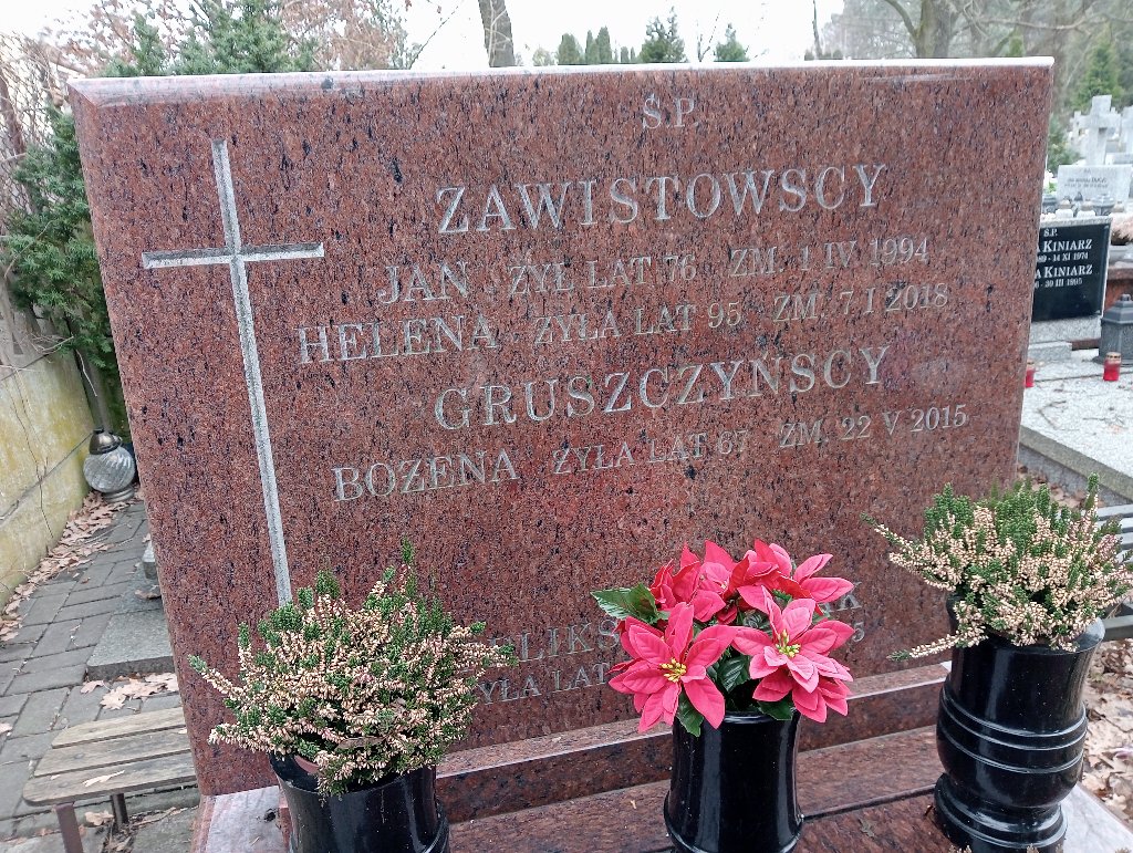 Helena Zawistowska Falenica - Grobonet - Wyszukiwarka osób pochowanych