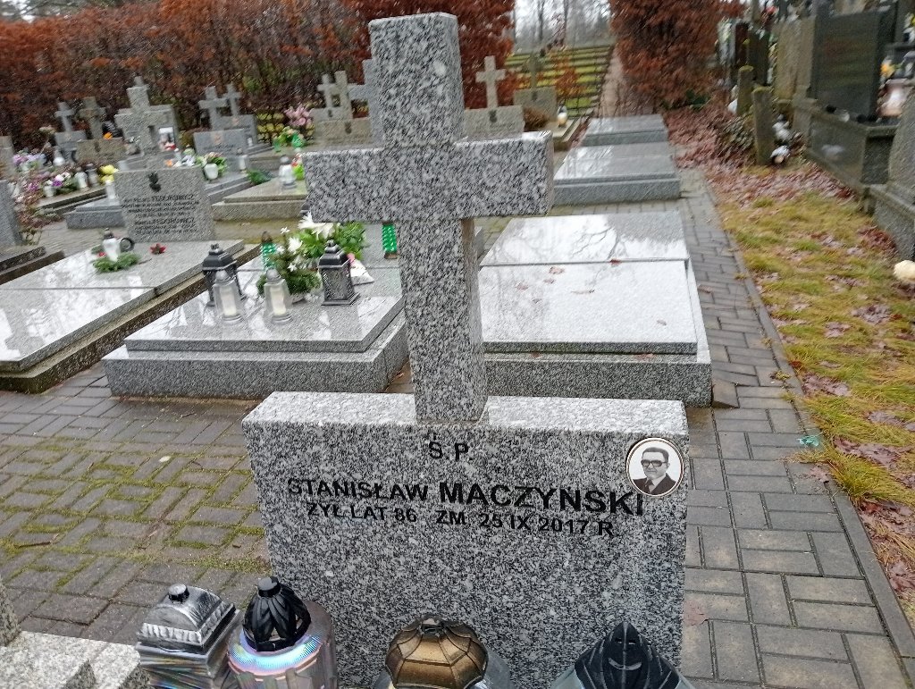 Stanisław Maczyński Falenica - Grobonet - Wyszukiwarka osób pochowanych