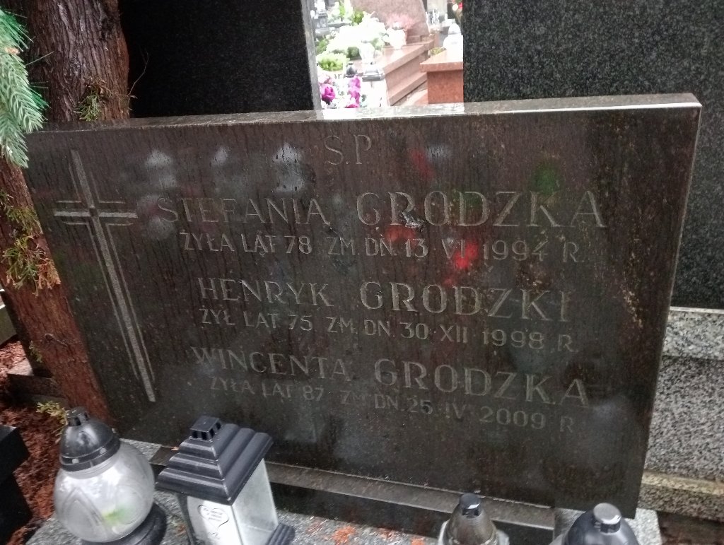 Stefania Grodzka Falenica - Grobonet - Wyszukiwarka osób pochowanych