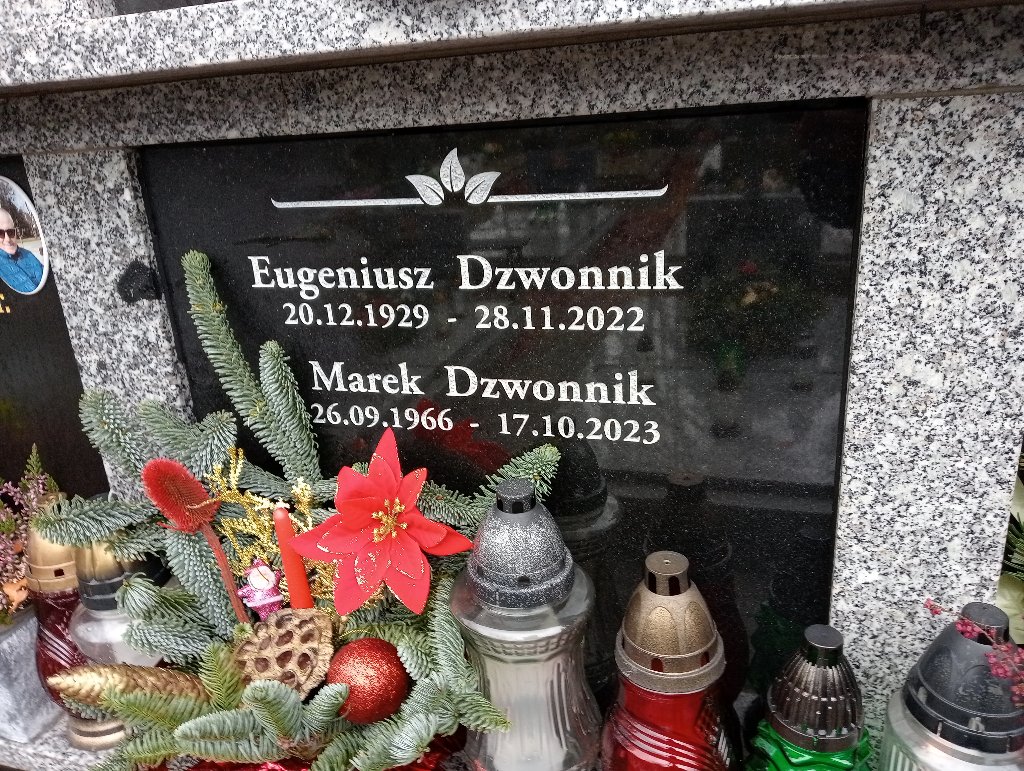 Marek Dzwonnik 1966 Falenica - Grobonet - Wyszukiwarka osób pochowanych